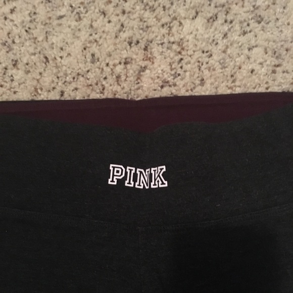 Pink grey leggings - Picture 2 of 3